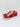 SERENDIPITY RED - Sneaker in Tessuto Intrecciato e Pelle